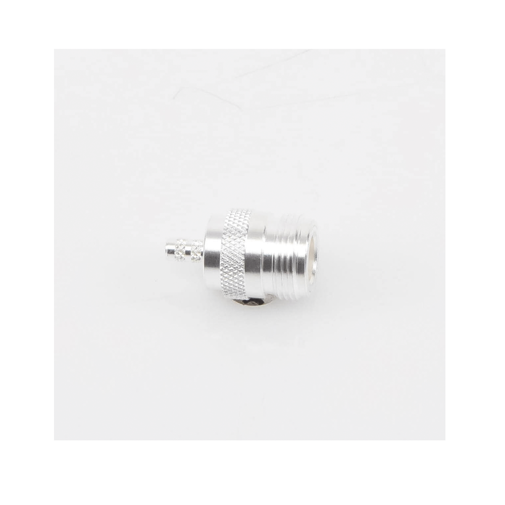 N Female collapsible ring connector for RG-142/U, LMR-195 cables.