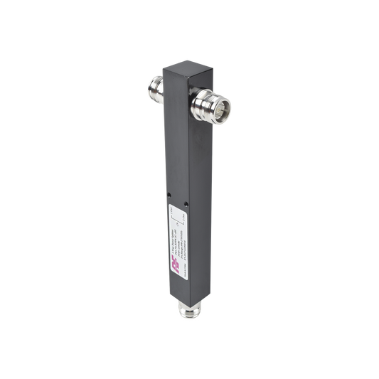 Divisor de Potencia de 1 a 2 Vías para 698-2700 MHz, 500 Watt, Conectores 4.3-10 Hembra.