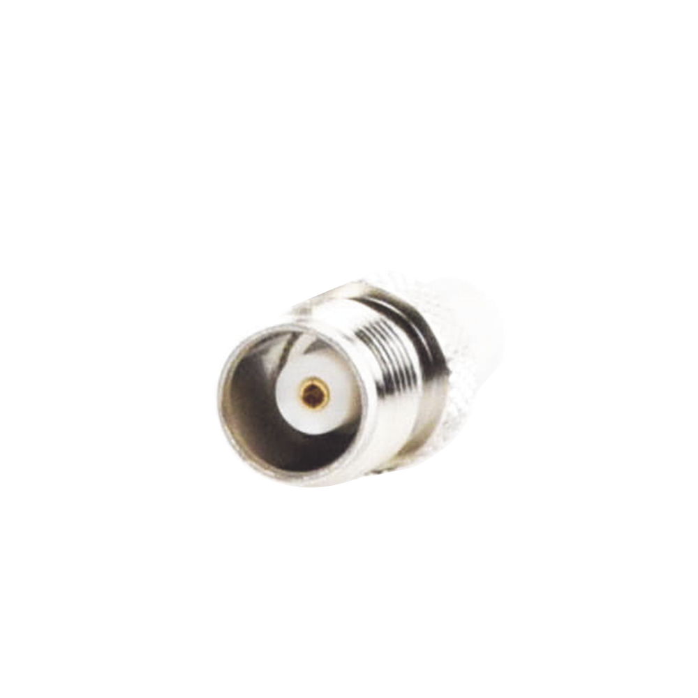 Adaptador en Línea de Conector TNC Hembra a SMA Macho, Níquel/ Oro/ Teflón..