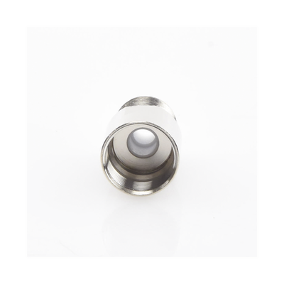 Conector UHF Hembra (SO-239) en Línea de Rosca para RG-8/U, 9913, LMR-400, Níquel/ Plata/ Teflón.