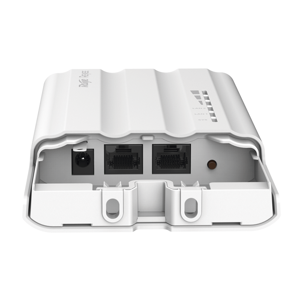 RG-AirMetro550G-B Estación Base Inalámbrica, hasta 32 Conexiones Punto Multi-Punto PTMP, Hasta 867 Mbps en 5 GHz, 2 Puertos GE