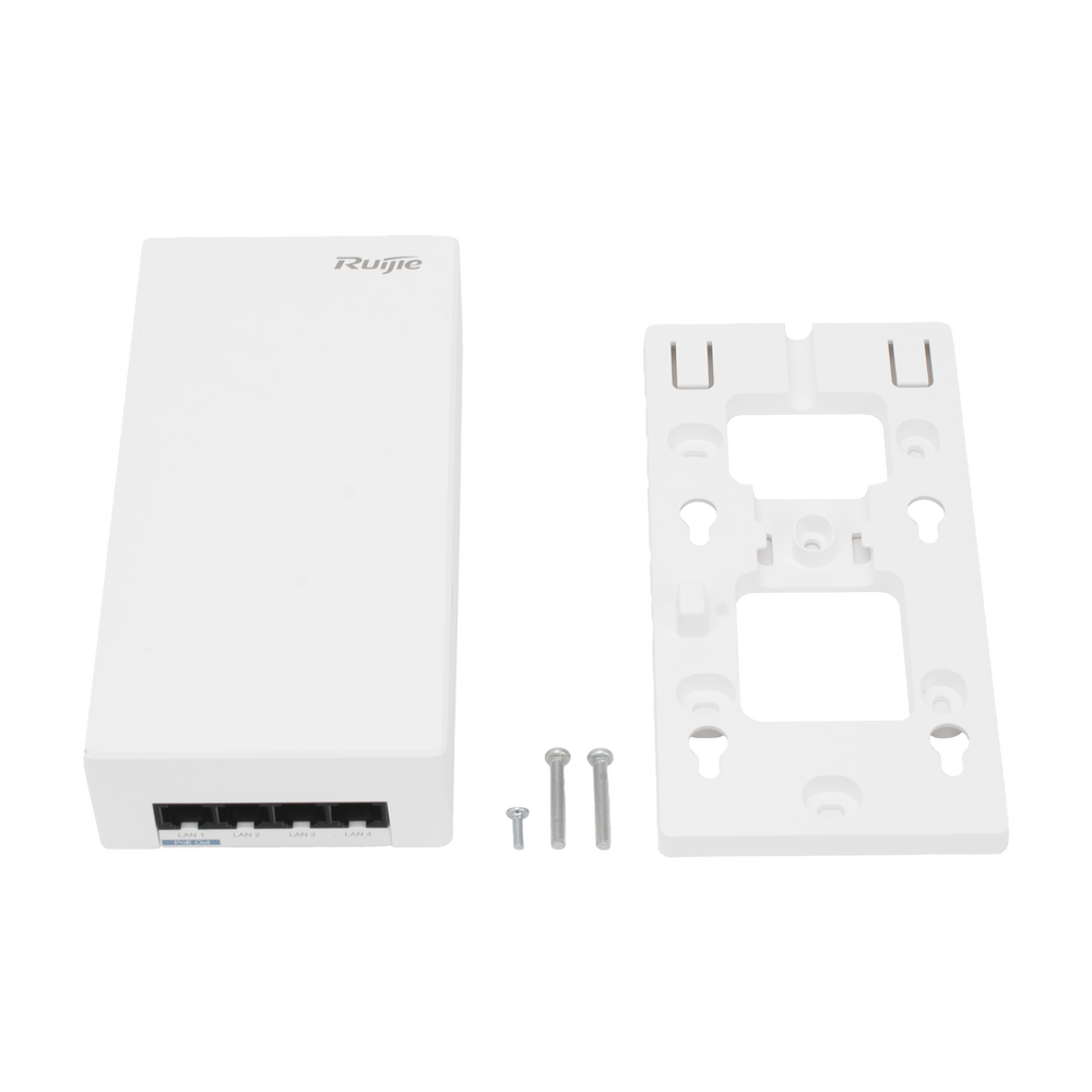 Punto de acceso Wi-Fi 6 para interior en pared hasta 2.9 Gbps doble banda 802.11AX MU-MIMO 2x2