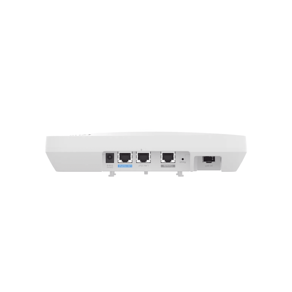 Punto de acceso interior Tri-Radio Wi-Fi 6E de 7.780 Gbps, puerto combinado de 5 Gbps
