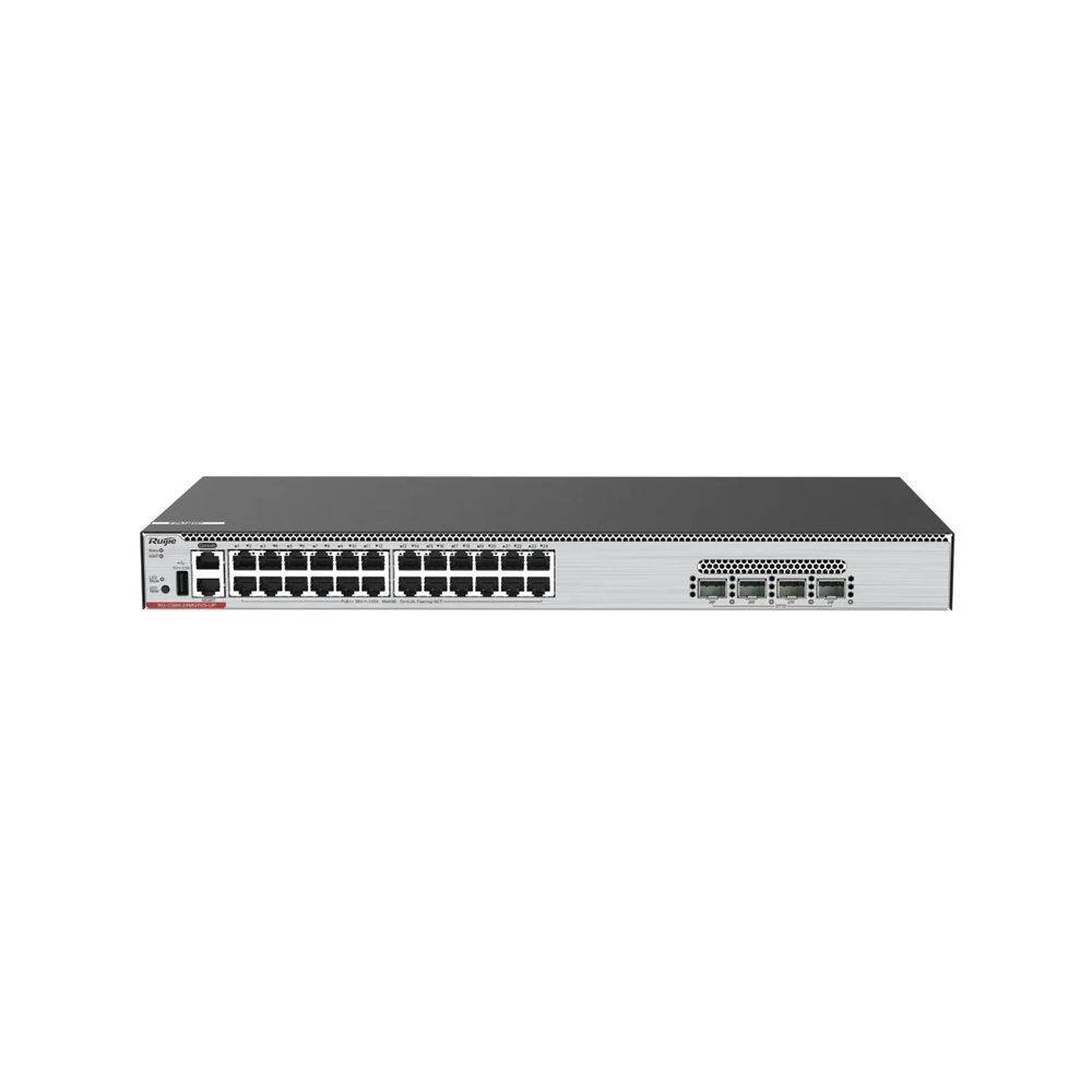 Ruijie 24-Port Multi-GE Switch with Cloud Management, Full Access 1/2.5/5GE with PoE++