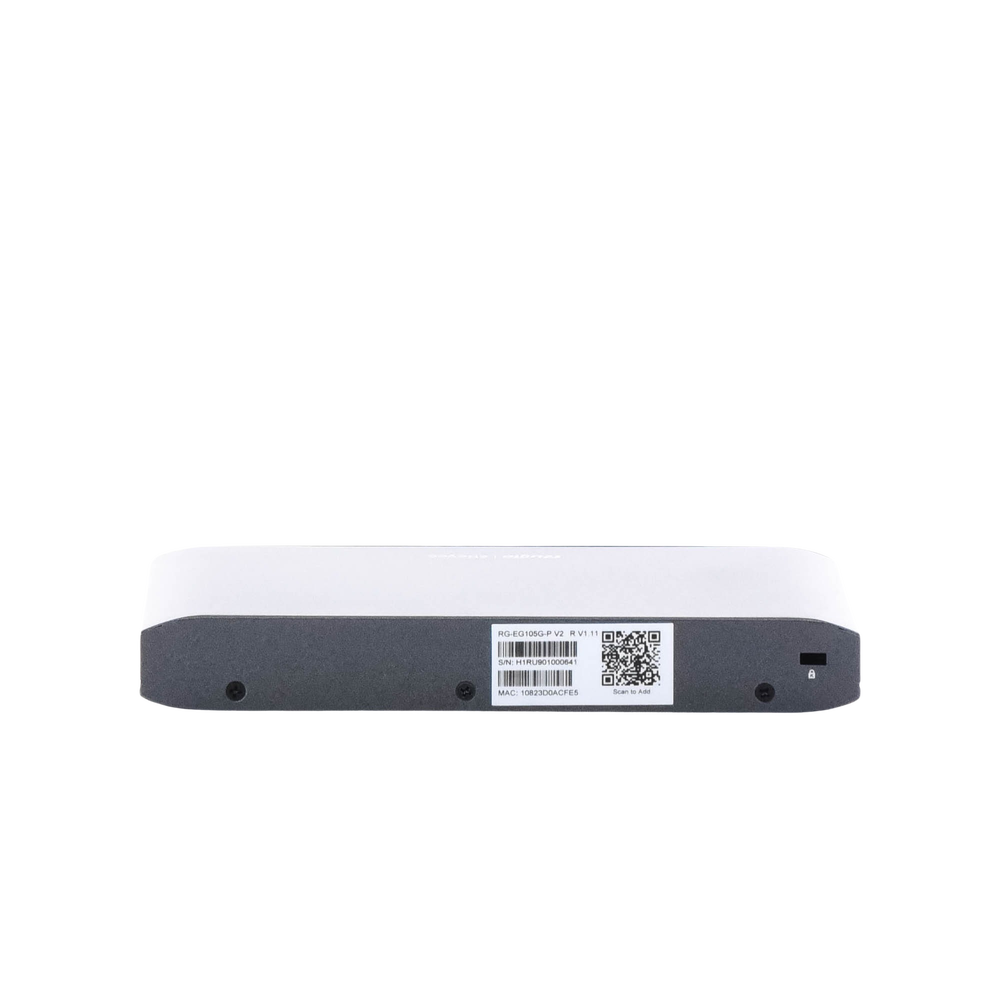 Reyee Cloud Managed PoE Router, 5 Gigabit Ports, 4 PoE+ Outputs, Supports up to 100 Users, 600 Mbps