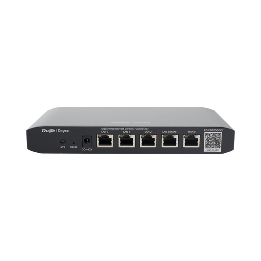 Router Administrable Cloud con 3 Puertos LAN Gigabit, 1 Puerto WAN Gigabit y 1 Puerto LAN/WAN Gigabit Configurable, Hasta 100 Clientes con Desempeño de 600 Mbps Asimétricos