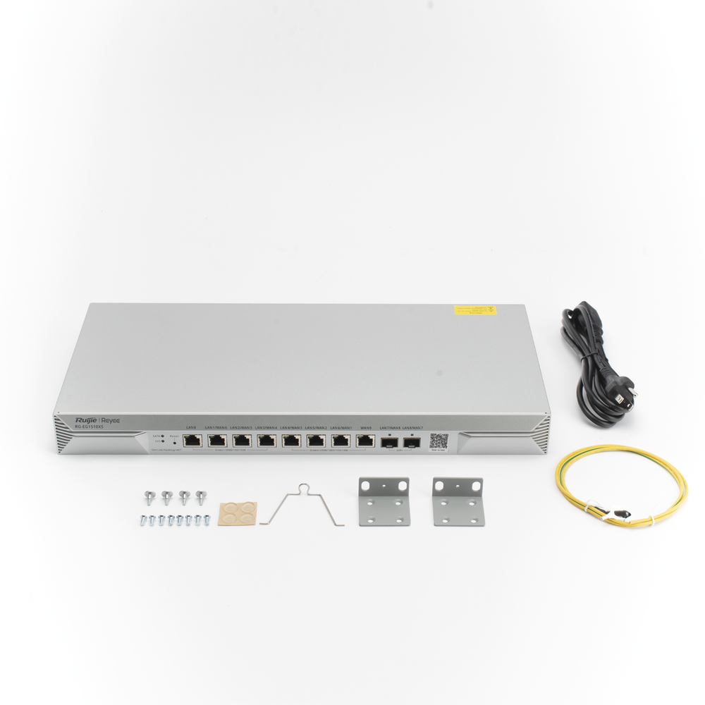 High-performance cloud-managed Reyee router, supports up to 1,500 concurrent clients