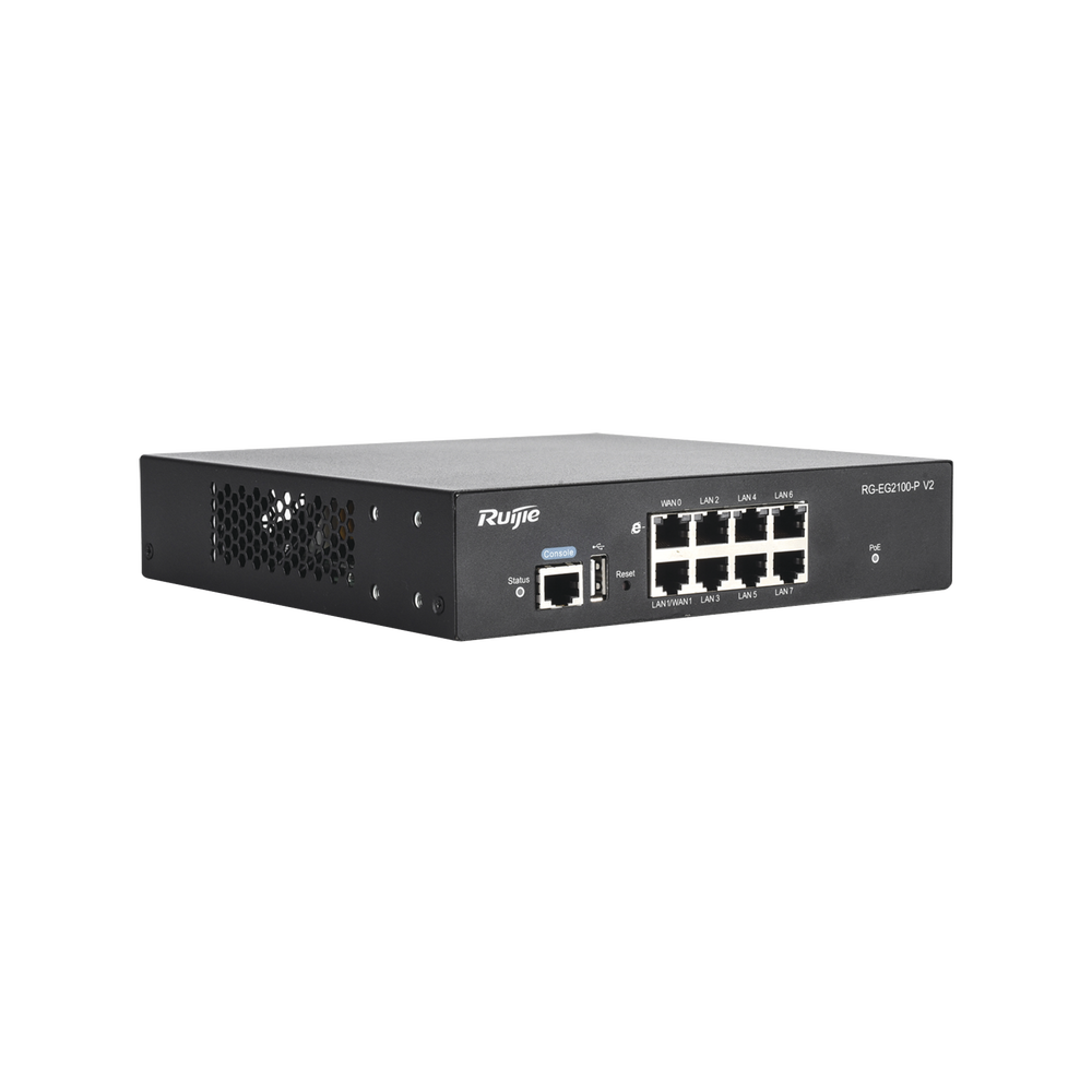 8-Port Giga Managed Router (7x PoE+, up to 2x configurable WAN) 135W, Supports Up to 300 Clients