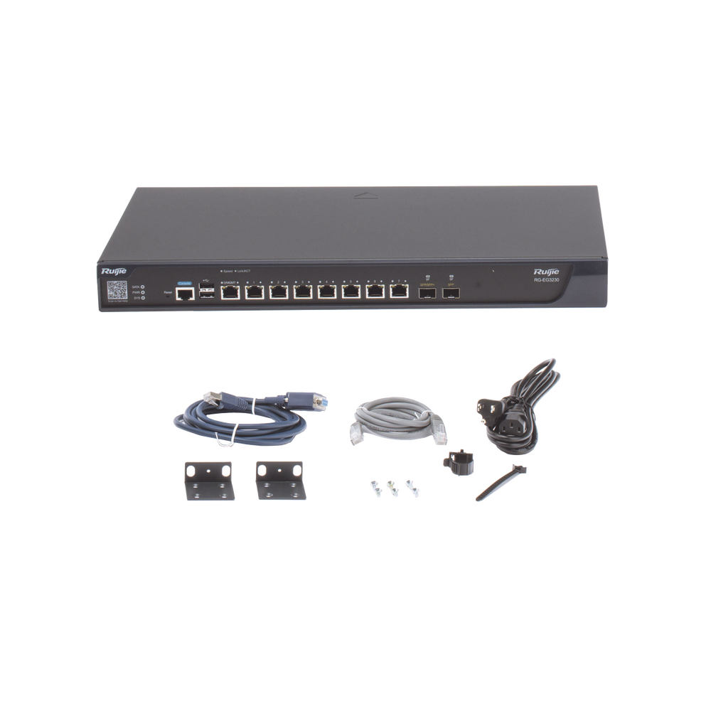 Cloud Managed Router with 8 Gigabit Ports, 1 SFP Port and 1 SFP+ Port, Supports 6 Configurable WANs, Up to 1000 Clients, 4 Gbps Asymmetric Throughput