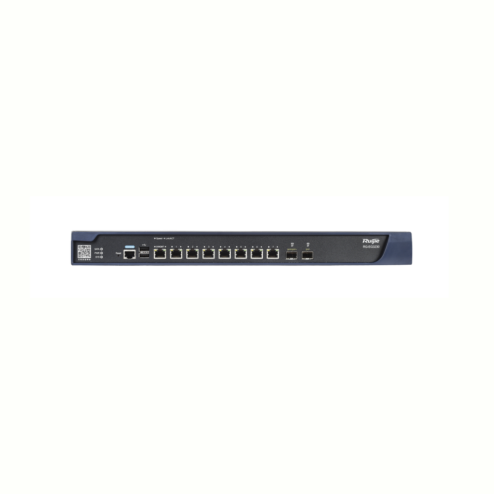 Cloud Managed Router with 8 Gigabit Ports, 1 SFP Port and 1 SFP+ Port, Supports 6 Configurable WANs, Up to 1000 Clients, 4 Gbps Asymmetric Throughput