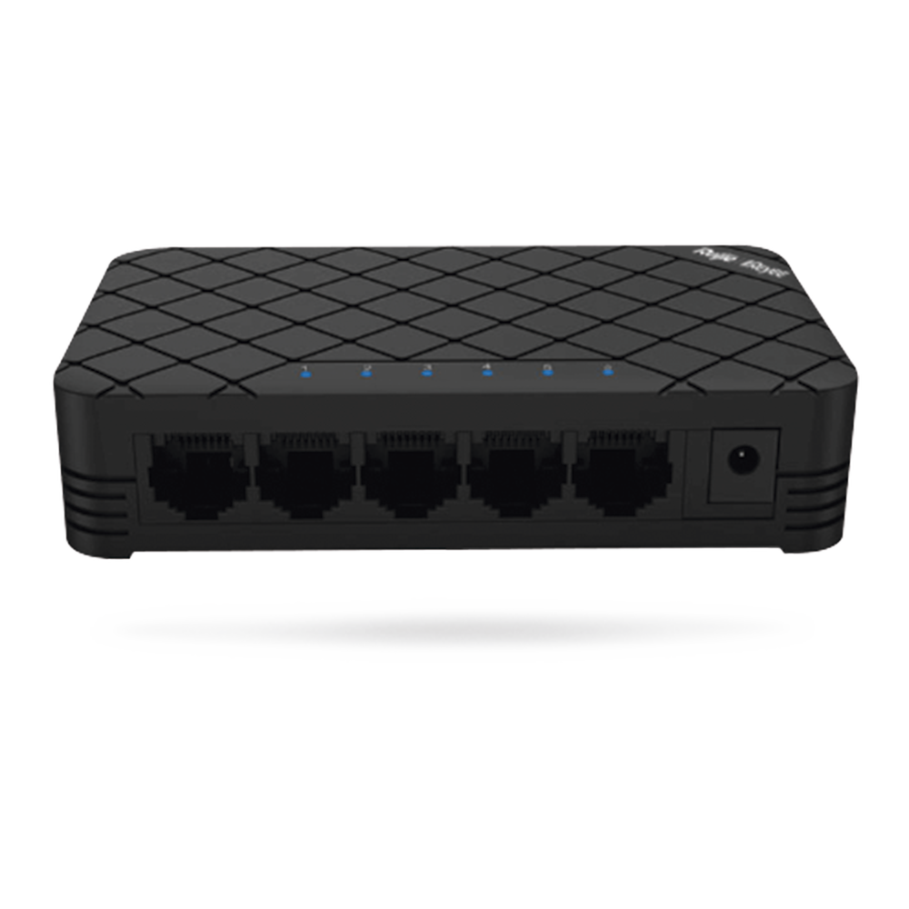 5-Port 10/100 Mbps Unmanaged Desktop Switch with Plastic Housing