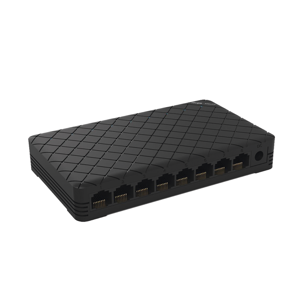 Switch de Escritorio No Administrable con Carcasa de Plástico de 8 Puertos 10/100 Mbps