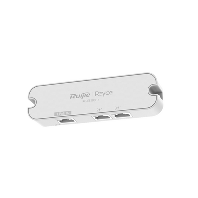Switch No Administrable PoE-In 3 Puertos / 2 Puertos PoE+ 10/100BASE-T / 1 Puerto PoE-In 10/100BASE-T / Presupuesto PoE 