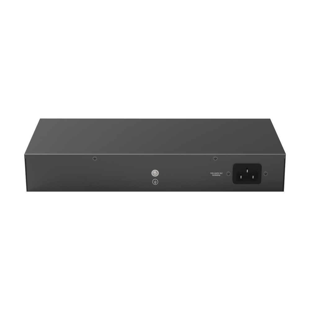 RG-ES116G, switch no administrable, no PoE de 16 puertos 10/100/1000Mbps.