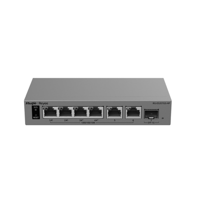 Switch Capa 2 Smart Cloud Managed / 7 Puertos Gigabit / 2 PoE++ 802.3bt + 2 PoE+ 802.3at / 1 Puerto SFP 1GE / Presupuest