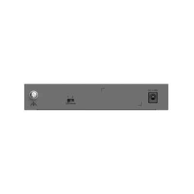 Switch Gigabit Smart Cloud Managed PoE+ / 7 Puertos (4 PoE+ 40 W) / 1 SFP Gigabit / Capa 2 / Gestión Cloud / Modo CCTV /