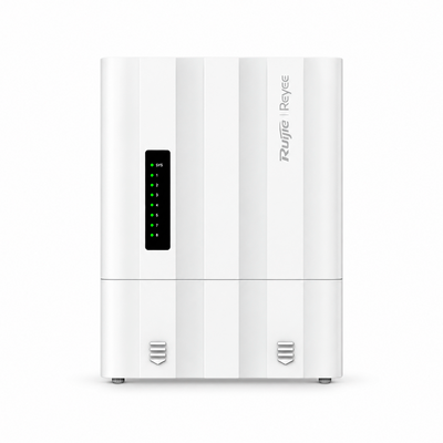 Switch Outdoor Capa 2 / 7 Puertos Gigabit + 2 SFP / PoE/PoE+/PoE++ 60W / IP65 / ERPS / Gestión Cloud / 14 Gbps