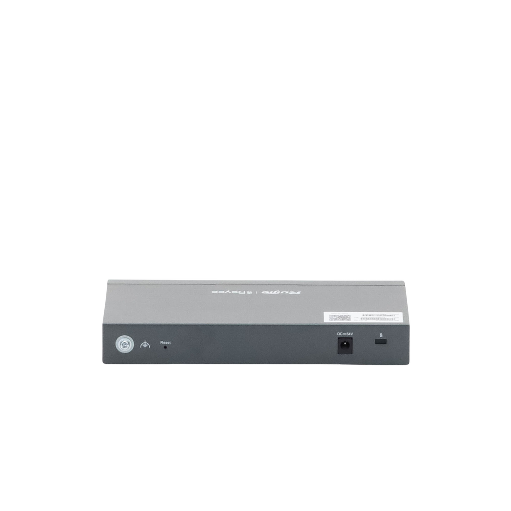 Switch PoE gigabit inteligente con 9 puertos gigabit, 8 puertos PoE+ hasta 120W, reconocimiento de cámaras IP, valor único para redes CCTV, gestionable en la nube