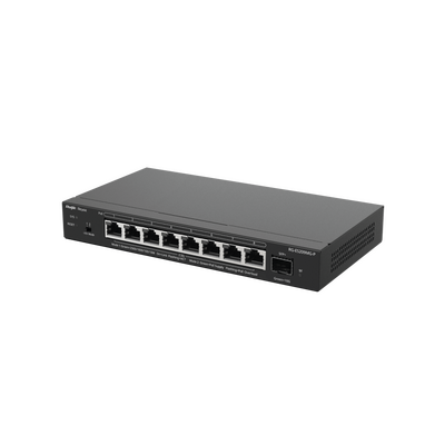 Switch Administrable Capa 2 con PoE+ Multi-Gigabit, 8 puertos 2.5Gb y 1 SFP+ 10G, hasta 130w estándar 802.3af/at