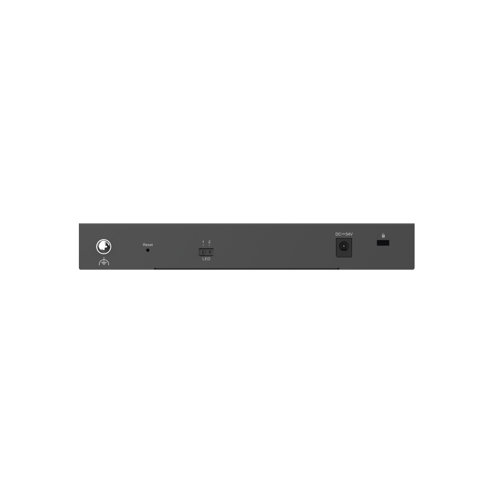 Switch Administrable PoE con 8 Puertos Gigabit PoE 802.3af/at + 1 Puerto Uplink Gigabit + 1 Puerto Combo SFP/RJ45 Gigabit, Gestión Gratuita desde la Nube, 120W