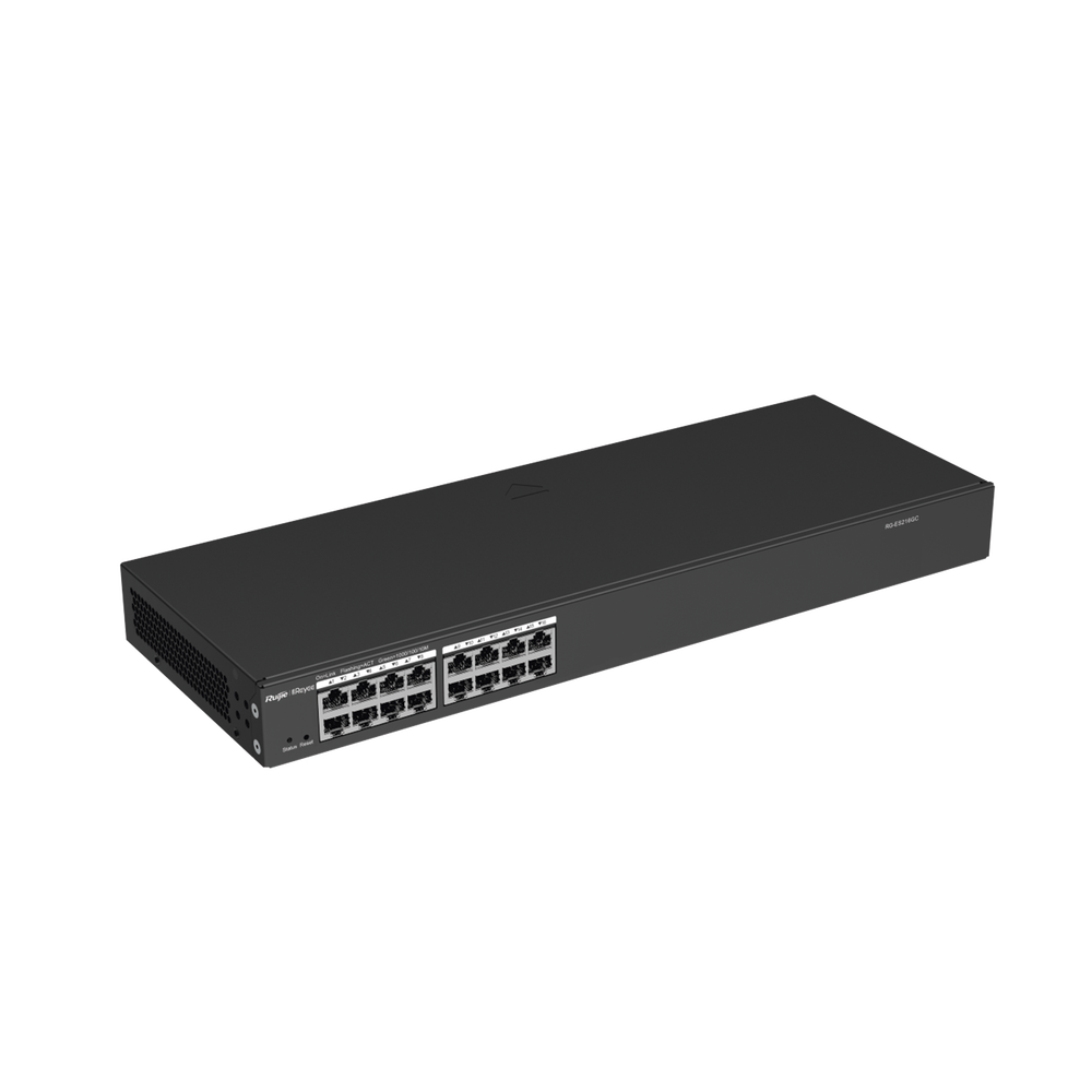 RG-ES216GC, Switch Inteligente, No PoE, Gestionable en la Nube, 16 Puertos Gigabit