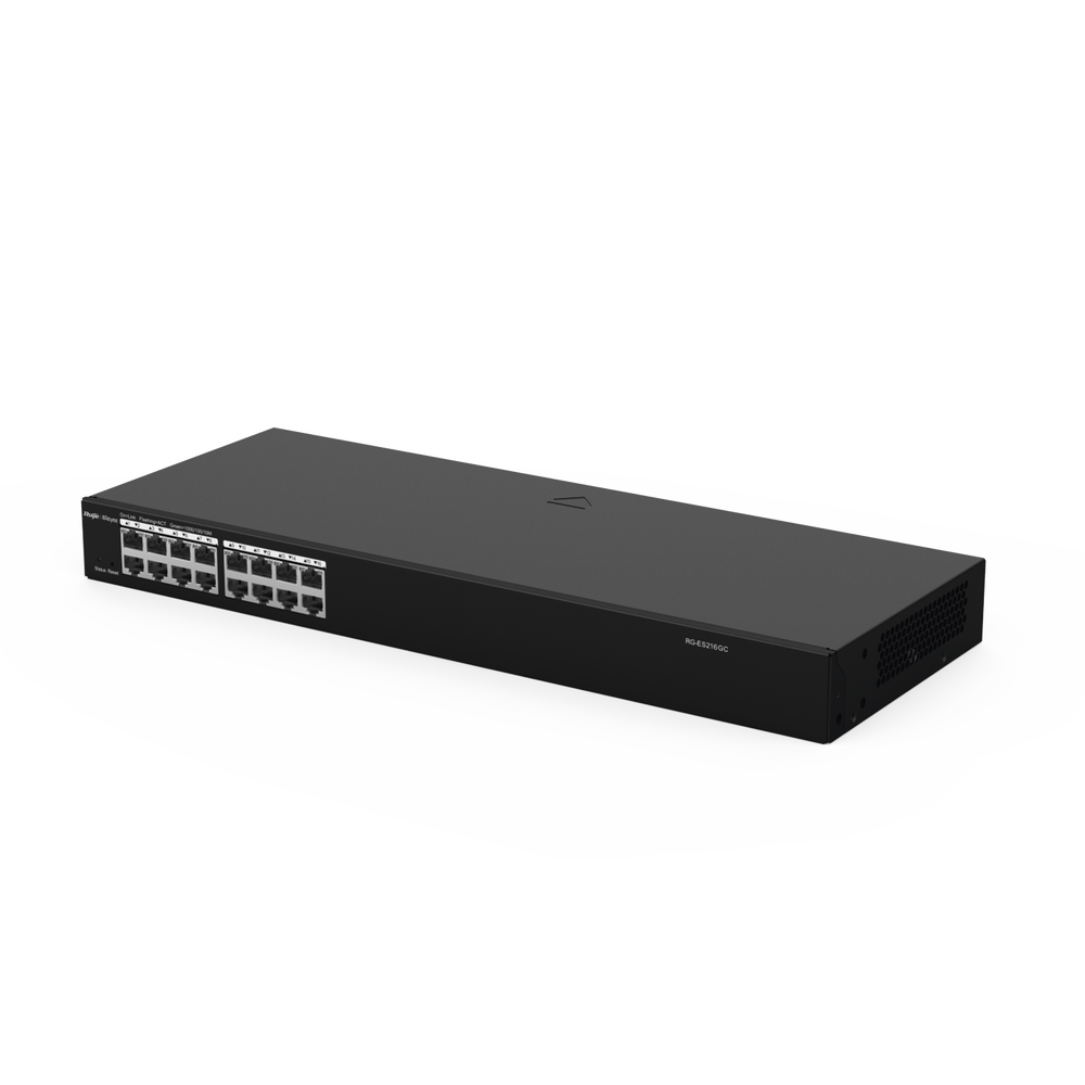RG-ES216GC, Switch Inteligente, No PoE, Gestionable en la Nube, 16 Puertos Gigabit