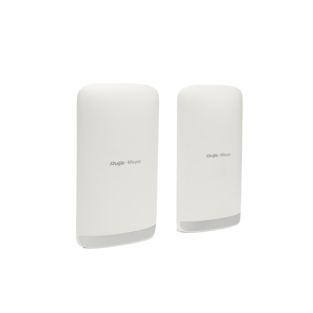 Kit Completo / RG-EST350 V2, Puente Inalámbrico de Doble Flujo 802.11AC de 5GHz, MU-MIMO 2X2 Hasta 5 KM y Hasta 867 Mbps.