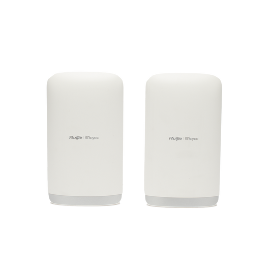 Kit Completo / RG-EST350 V2, Puente Inalámbrico de Doble Flujo 802.11AC de 5GHz, MU-MIMO 2X2 Hasta 5 KM y Hasta 867 Mbps.