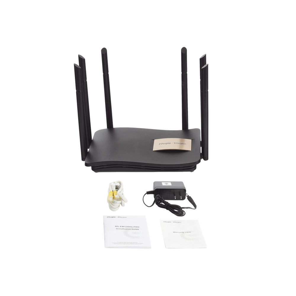 Dual-Band Gigabit Wireless Router Ideal for Home Scenarios (Including Villa, Large Apartment, Bungalow), SOHO Office, Small Shops, etc.