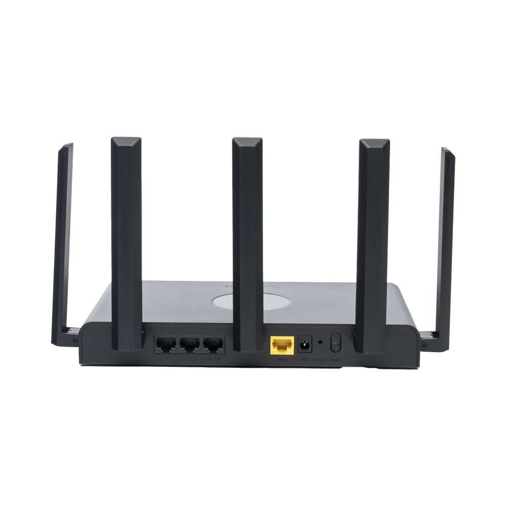 Router Mesh Gigabit de Doble Banda Wi-Fi 5 de 1300M, Wave 2, 5 Antenas Omnidireccionales y Plegables Proporcionando Señales Wi-Fi Fuertes