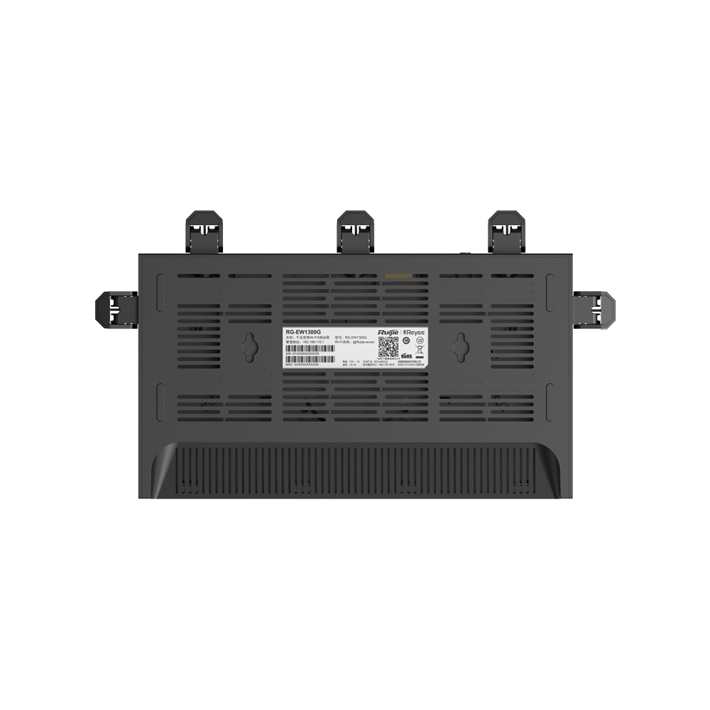Router Mesh Gigabit de Doble Banda Wi-Fi 5 de 1300M, Wave 2, 5 Antenas Omnidireccionales y Plegables Proporcionando Señales Wi-Fi Fuertes