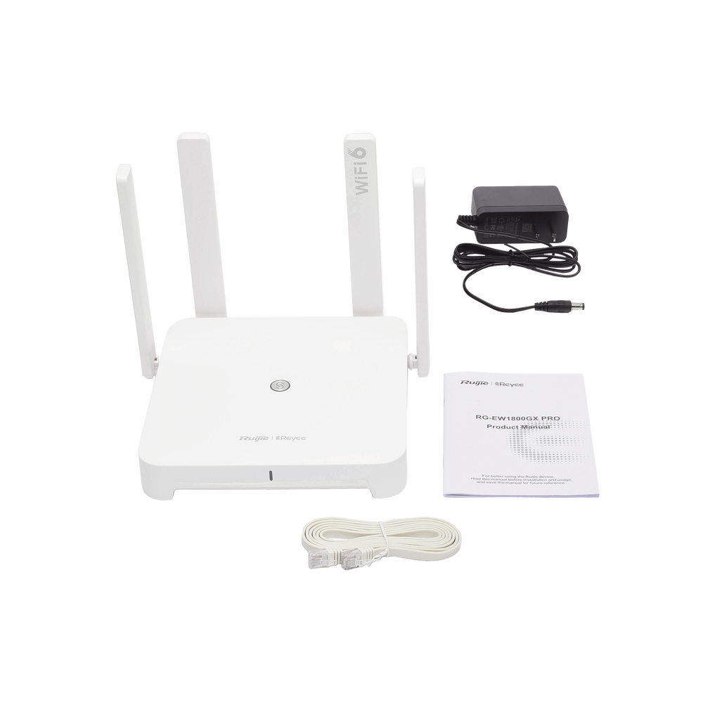 Wireless MESH Router 802.11ax (WI-FI 6) MU-MIMO 2x2, 5x Gigabit Ports (1x Gigabit WAN port and 4 LAN ports)