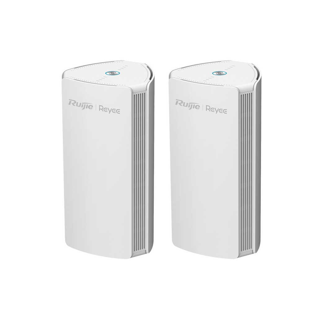 (2-Pack) Router Mesh Gigabit de Doble Banda Wi-Fi 6 RG-M18 1800M