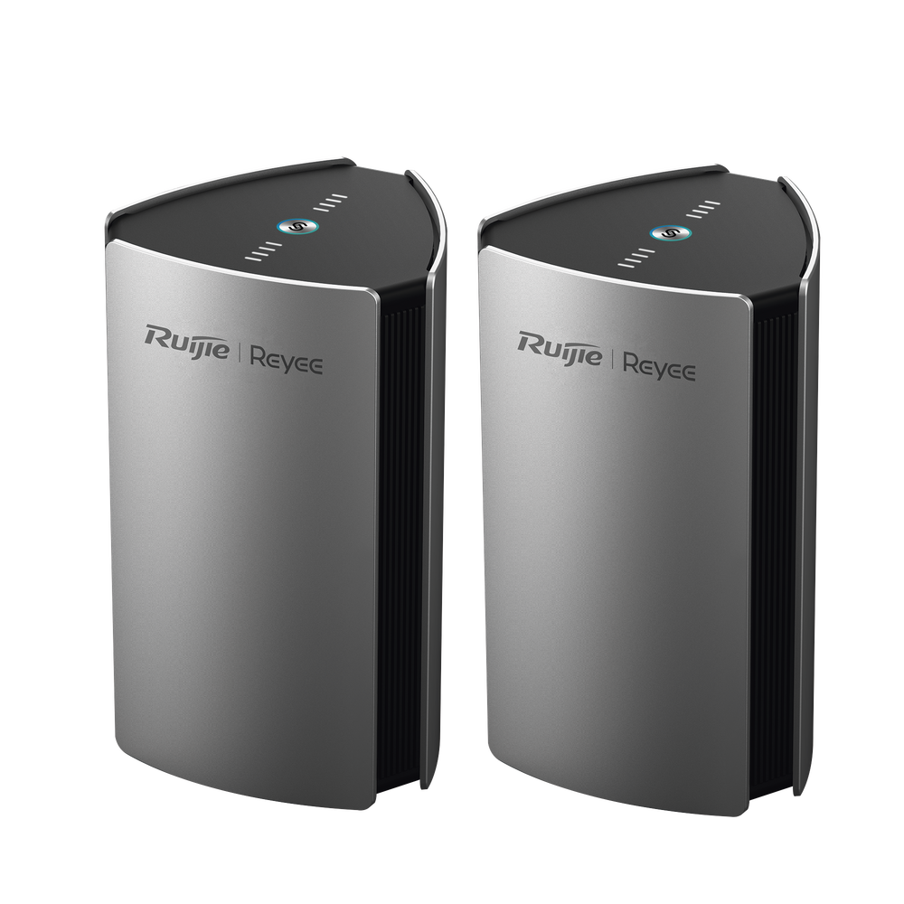 Paquete de 2 Piezas Home Router Inalámbrico MESH WI-FI 6 4x4, Doble Banda, 1 Puerto WAN Gigabit y 4 Puertos LAN Gigabit