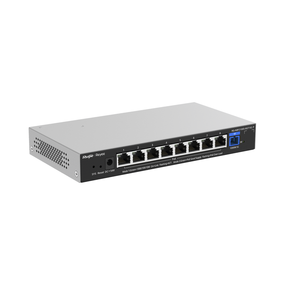 RG-NBF2100S-8GT1SC-P SWITCH ACCESS E-LIGHTEN
