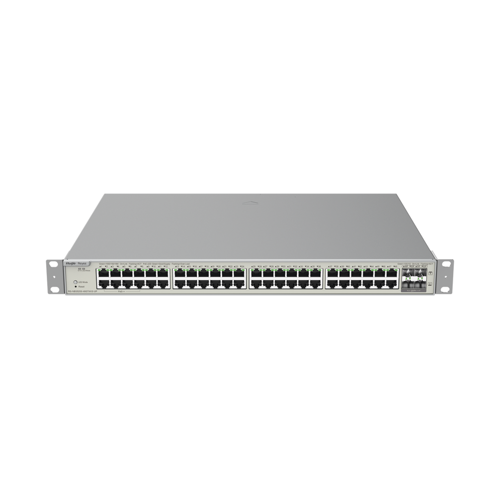 Switch PoE de Capa 3 de 48 Puertos Gigabit, 4 SFP+ Uplink