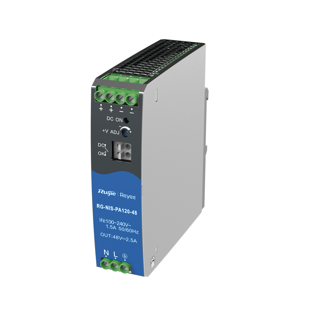 Fuente de alimentación Industrial AC/DC 48VDC de 120W para Riel Din