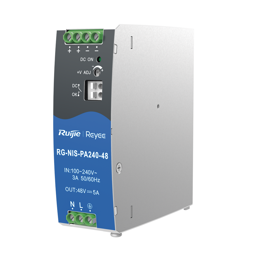 Fuente de alimentación Industrial AC/DC 48VDC de 240W para Riel Din