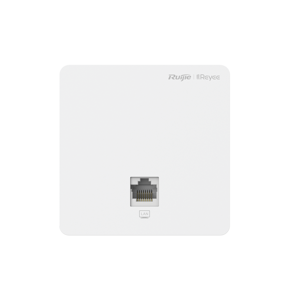 Punto de Acceso para pared, 802.11ac Wave 2, MIMO 2X2, 1.2 Gbps, puerto adicional frontal 10/100 ideal para habitaciones