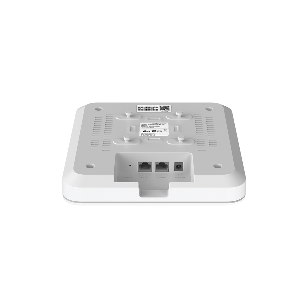 Punto de acceso Wi-Fi 5 de techo para interior 360°, doble banda 802.11ac wave 2, 1267 Mbps, hasta 110 usuarios