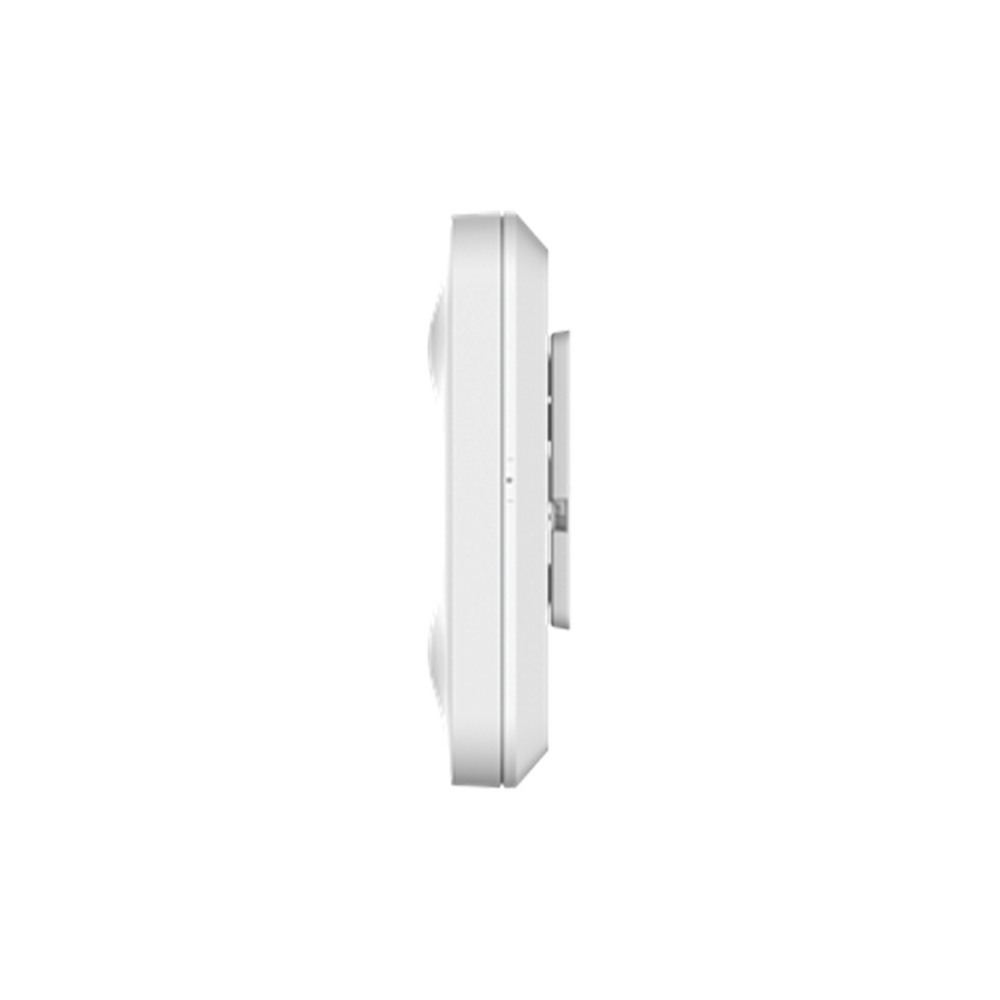 Punto de acceso Wi-Fi6 de techo para interior 360°, doble banda, 5.95 Gbps, hasta 512 usuarios, 2 puertos de 2.5GE, portal cautivo standalone, soporta Mesh, MU-MIMO 4x4