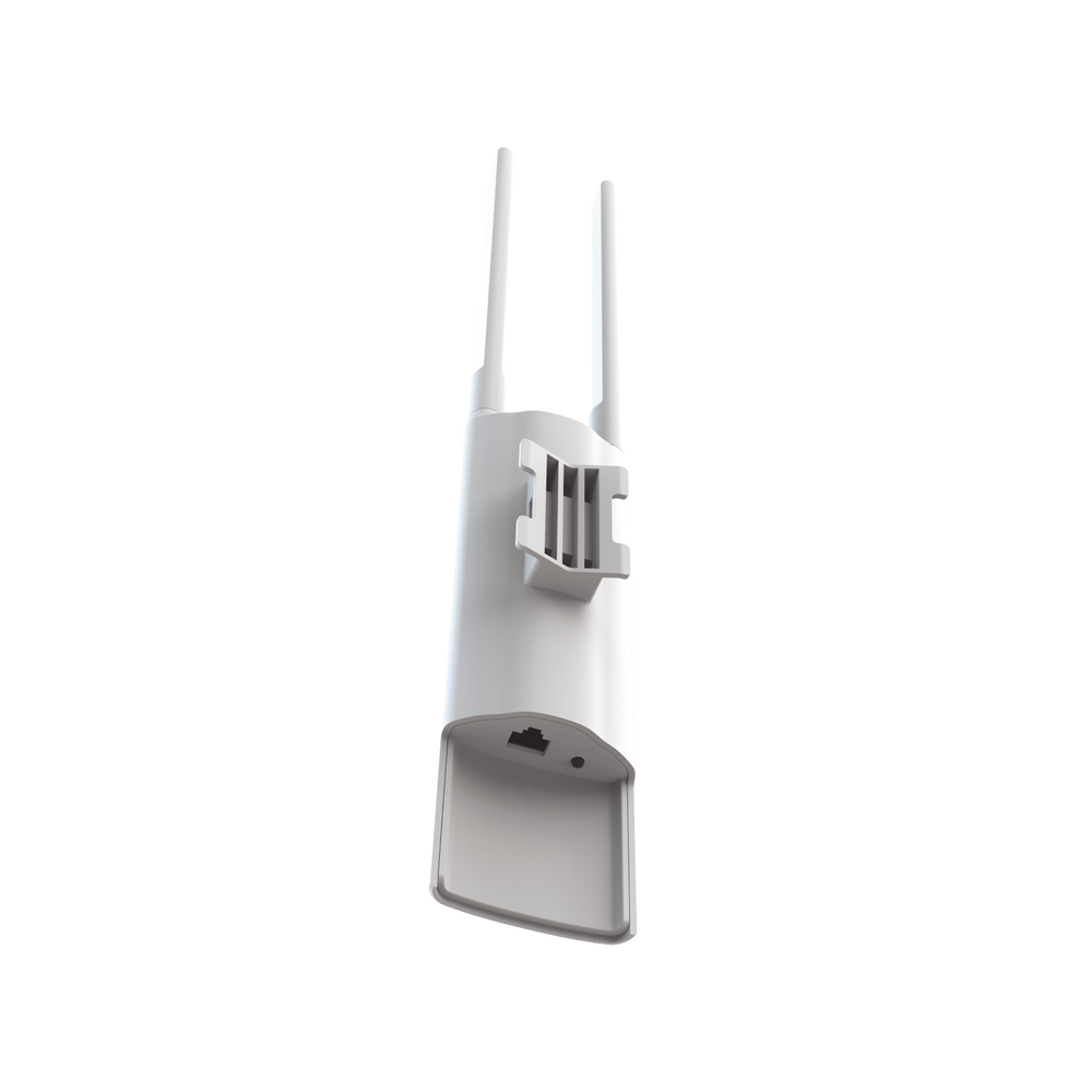 360° Outdoor Wi-Fi 5 Access Point, IP 65, Dual-Band 802.11ac Wave2, 1267 Mbps, 1 GE Port, Up to 110 Users, Compatible with Reyee Mesh, Standalone Captive Portal, Detachable Antennas for Custom Coverage