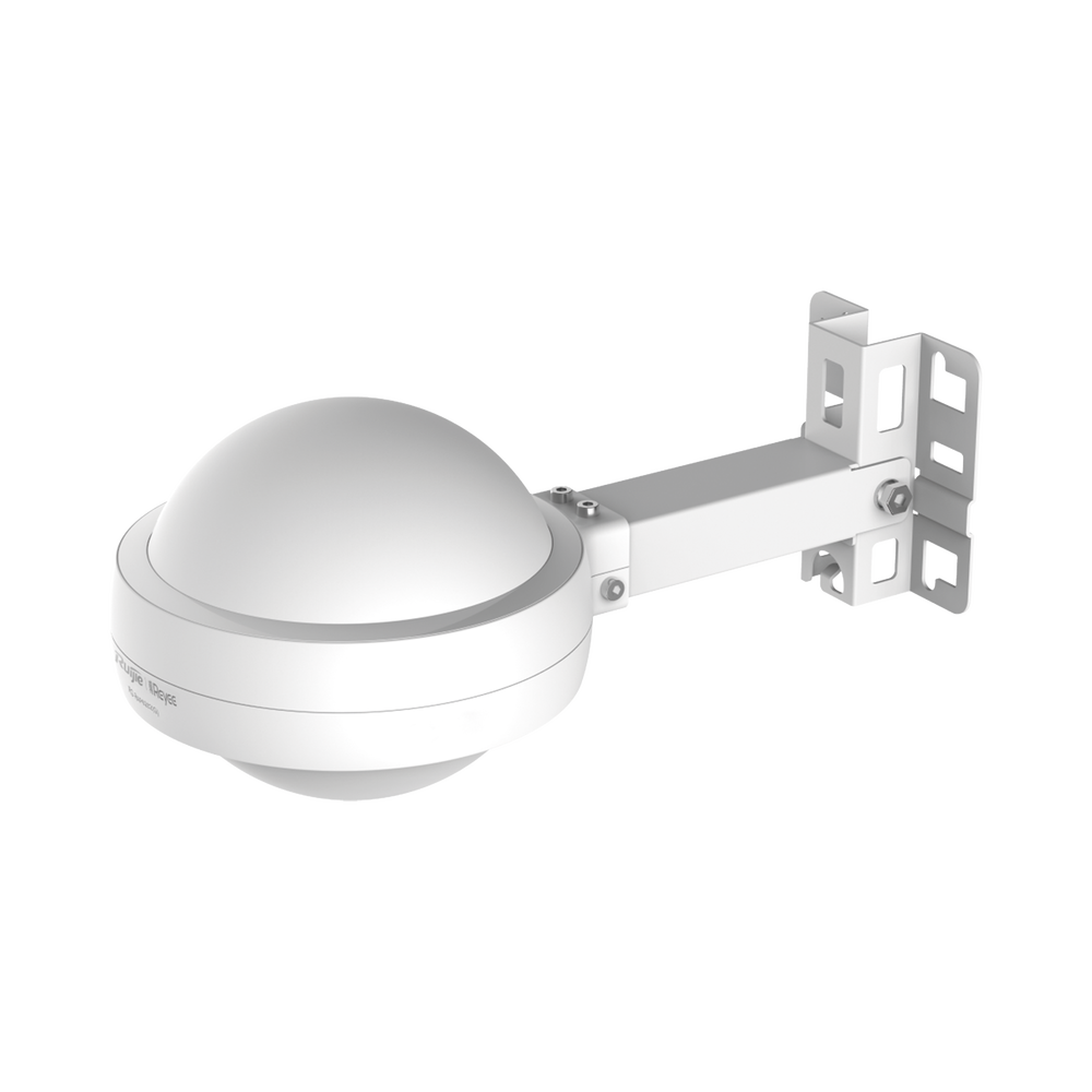 Punto de acceso Wi-Fi 5 para exterior 360°, IP 68, doble banda 802.11ac wave2, 1267 Mbps, 2 puertos GE, hasta 110 usuarios, compatible con reyee mesh