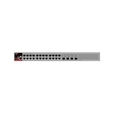Switch Administrable L2+ con 24 puertos Gigabit PoE+, 4 SFP para fibra 1Gb / 2.5 Gb , gestión gratuita desde la nube, 37