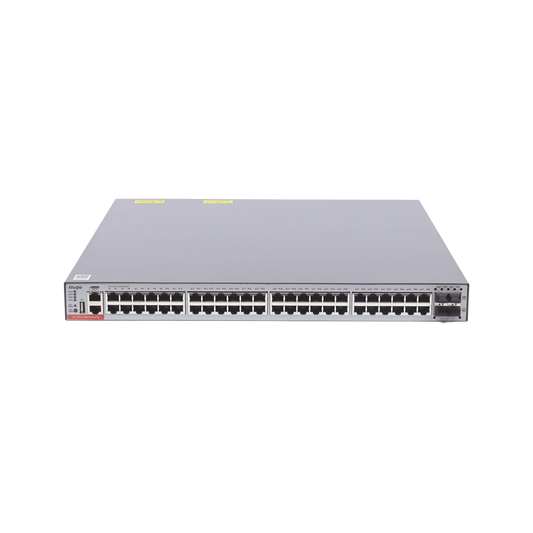 Switch administrable de capa 3 de 48 puertos GE eléctricos con PoE+, 4 puertos de enlace ascendente de 10G