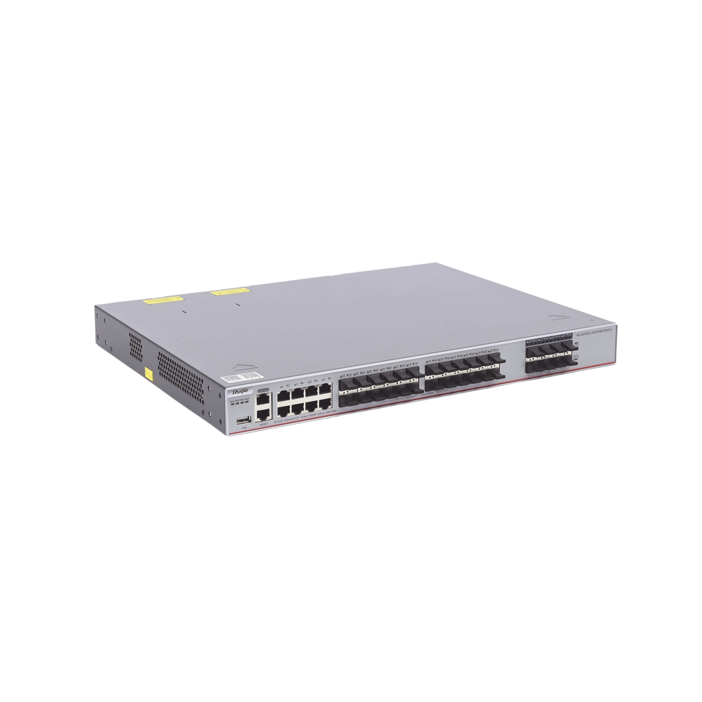 Switch de Núcleo o Agregación de Clase Empresarial de Capa 3 Óptico GE de 24 Puertos (con Ocho Puertos Combinados), Ocho Puertos de Subida de 10G