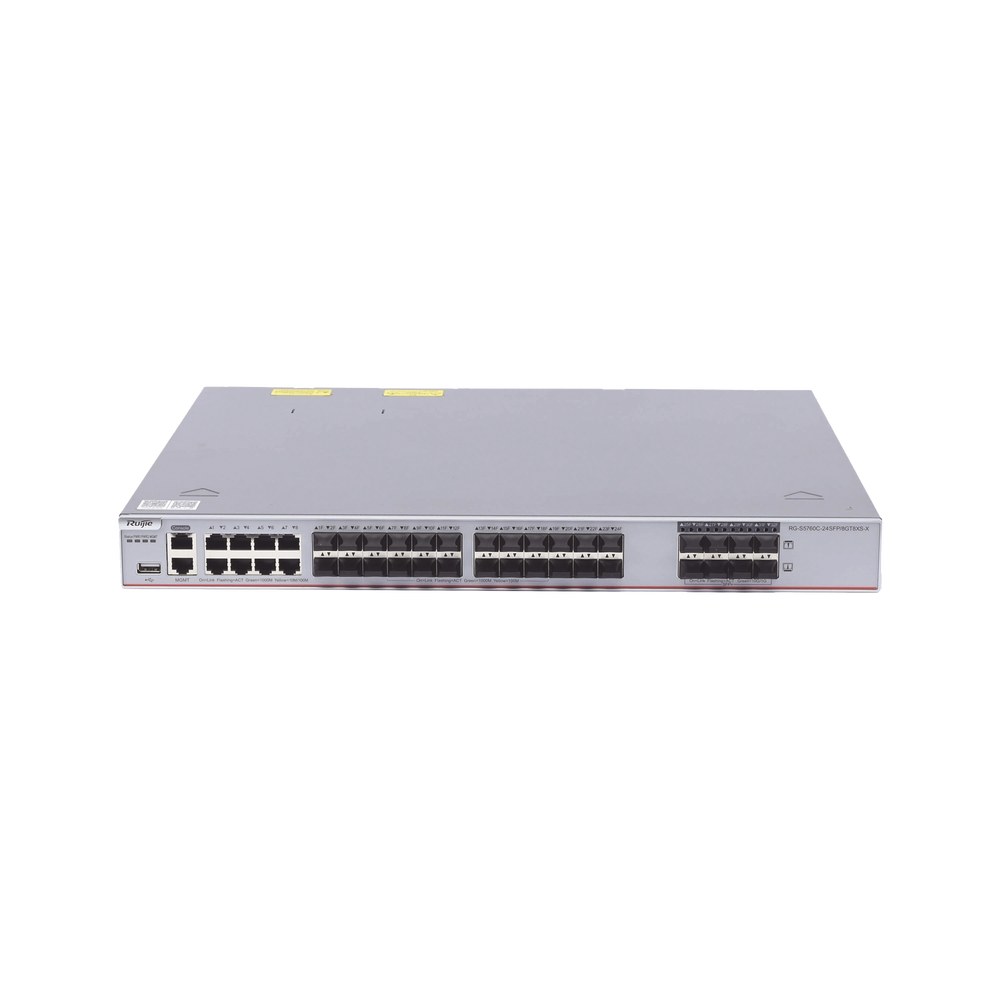 Switch de Núcleo o Agregación de Clase Empresarial de Capa 3 Óptico GE de 24 Puertos (con Ocho Puertos Combinados), Ocho Puertos de Subida de 10G