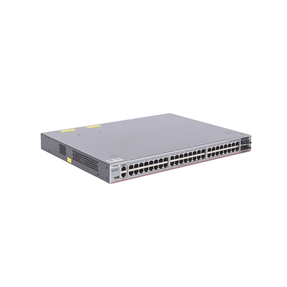 RG-S5760C-48GT4XS-X Switch Core o Agregación Empresarial de Capa 3 de 48 Puertos GE Eléctricos, 4 Puertos Ópticos de Subida de 10G