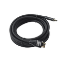 Cable HDMI Ultra-Resistente Redondo de 3m ( 9.8 ft ) Optimizado para Resolución 4K ULTRA HD