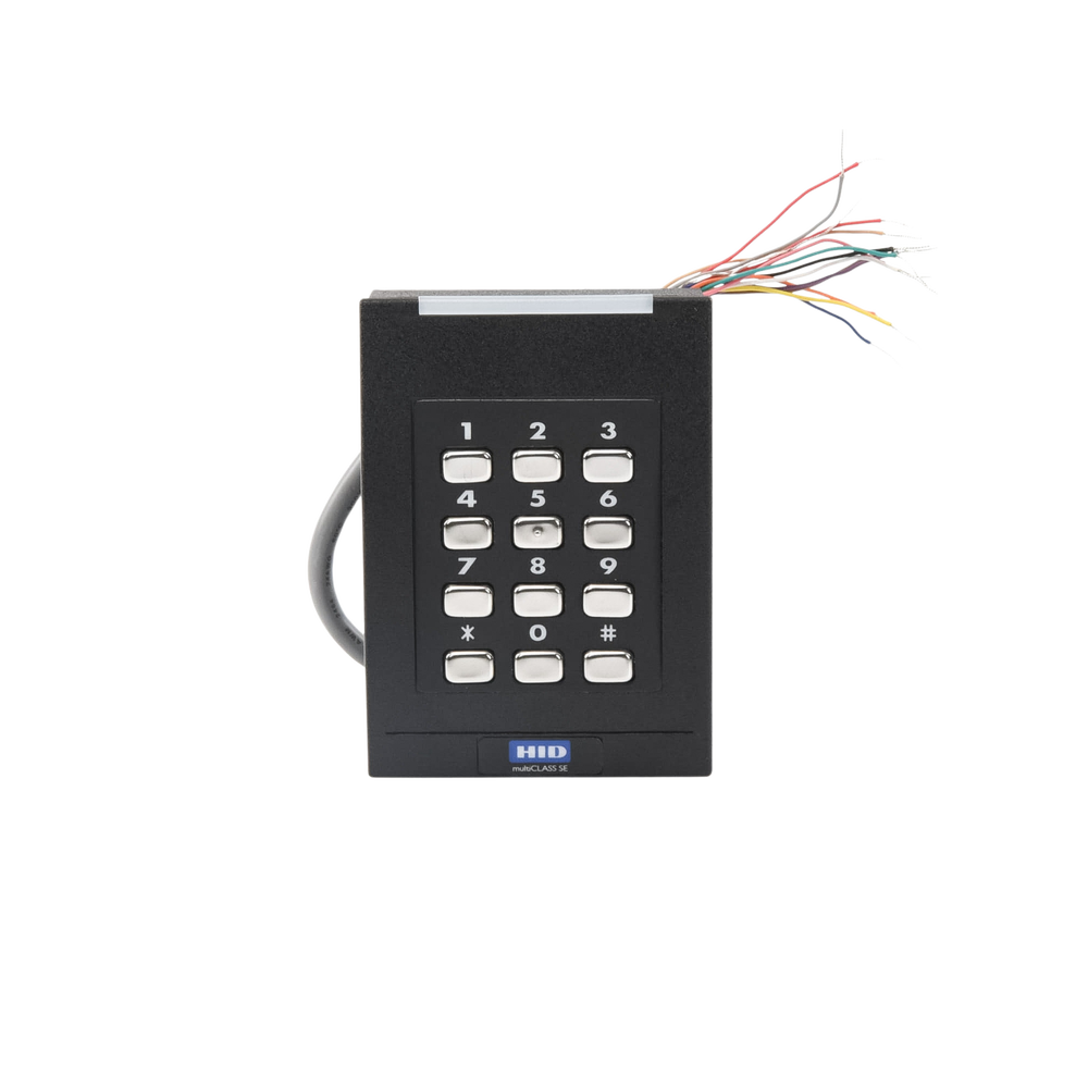 921 PROX HID, EM Keypad Reader / iClass SEOS (non-clonable) / iClass SE/ iClass SR/ iClass / Mifare Classic, DesFire, Bluetooth / Lifetime Warranty